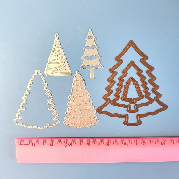 Other - #75 METAL CRAFT DIES – SET OF 7 TREES